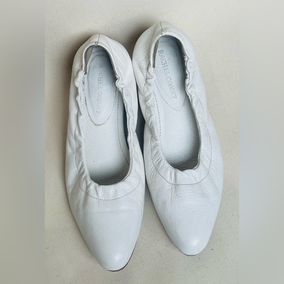 RACHEL COMEY Calder Block Heels in white size 6.5 gently worn - Picture 6 of 7